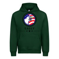 Forest Green peacemaker eagly Urban Hoodie - linhVisuals