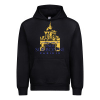Black universite paris la sorbonne Urban Hoodie - linhVisuals