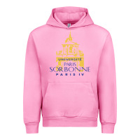 Fuchsia Pink universite paris la sorbonne Urban Hoodie - linhVisuals