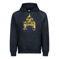 Navy universite paris la sorbonne Urban Hoodie - linhVisuals