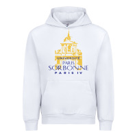 White universite paris la sorbonne Urban Hoodie - linhVisuals