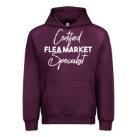 Mauve Wine certified flea market specialist t shirt Urban Hoodie - linhVisuals