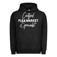 Pigment Black certified flea market specialist t shirt Urban Hoodie - linhVisuals
