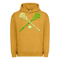 Pigment Peanut Butter funny lacrosse st patricks day boys men shamrock ball t shirt Urban Hoodie - linhVisuals
