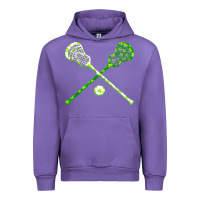 Tulip funny lacrosse st patricks day boys men shamrock ball t shirt Urban Hoodie - linhVisuals