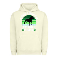 Pigment Pistachio funny st patrick's day one lucky pitbull mama pitbulldog t shirt Urban Hoodie - linhVisuals