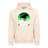 Sandshell funny st patrick's day one lucky pitbull mama pitbulldog t shirt Urban Hoodie - linhVisuals