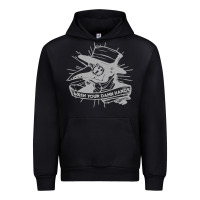 Black wash your damn hands Urban Hoodie - linhVisuals