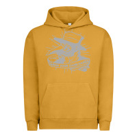 Pigment Peanut Butter wash your damn hands Urban Hoodie - linhVisuals