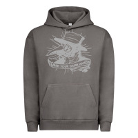 Pigment Tornado wash your damn hands Urban Hoodie - linhVisuals