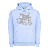Pigment Grape Ice wash your damn hands Urban Hoodie - linhVisuals