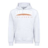 White san diego california Urban Hoodie - linhVisuals