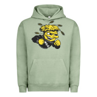 Pigment Oil Green wichita state shockers Urban Hoodie - linhVisuals
