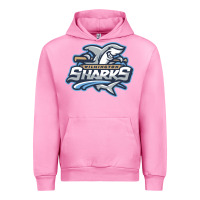 Fuchsia Pink wilmington sharks Urban Hoodie - linhVisuals