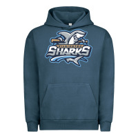 Pigment Midnight Navy wilmington sharks Urban Hoodie - linhVisuals