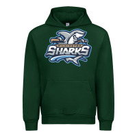 Forest Green wilmington sharks Urban Hoodie - linhVisuals