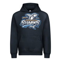 Navy wilmington sharks Urban Hoodie - linhVisuals
