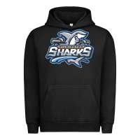 Pigment Black wilmington sharks Urban Hoodie - linhVisuals