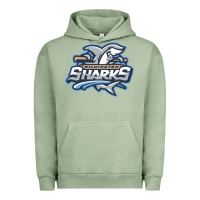 Pigment Oil Green wilmington sharks Urban Hoodie - linhVisuals