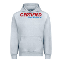 Heather Grey whack  off Urban Hoodie - linhVisuals