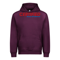 Mauve Wine whack  off Urban Hoodie - linhVisuals