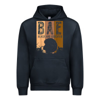 Navy black history month bae black and educated melanin women t shirt Urban Hoodie - linhVisuals