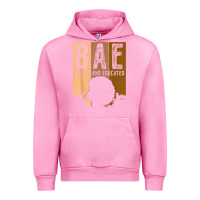 Fuchsia Pink black history month bae black and educated melanin women t shirt Urban Hoodie - linhVisuals