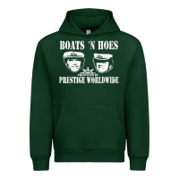 Forest Green boats n hoes funny meme t shirt Urban Hoodie - linhVisuals
