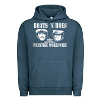 Pigment Midnight Navy boats n hoes funny meme t shirt Urban Hoodie - linhVisuals