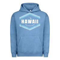 Pigment Pebble Blue hawaii the aloha state   aloha hawaiian from the islands!! t shirt Urban Hoodie - linhVisuals