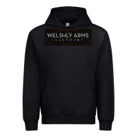 Black welshly arms 005 Urban Hoodie - linhVisuals
