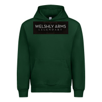 Forest Green welshly arms 005 Urban Hoodie - linhVisuals