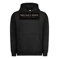 Pigment Black welshly arms 005 Urban Hoodie - linhVisuals