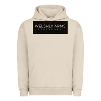 Pigment French Oak welshly arms 005 Urban Hoodie - linhVisuals