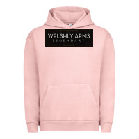 Pigment Salmon welshly arms 005 Urban Hoodie - linhVisuals