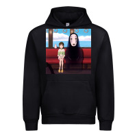 Black spirited away (3) Urban Hoodie - linhVisuals
