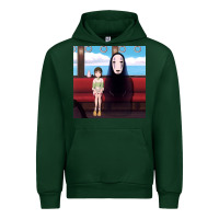 Forest Green spirited away (3) Urban Hoodie - linhVisuals