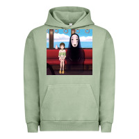Pigment Oil Green spirited away (3) Urban Hoodie - linhVisuals