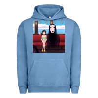 Pigment Pebble Blue spirited away (3) Urban Hoodie - linhVisuals