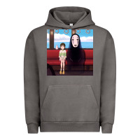 Pigment Tornado spirited away (3) Urban Hoodie - linhVisuals