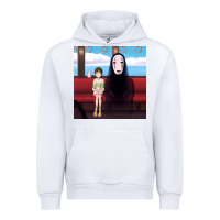 White spirited away (3) Urban Hoodie - linhVisuals