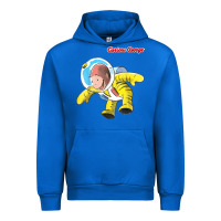 Cobalt curious george happy astronaut portrait t shirt Urban Hoodie - linhVisuals