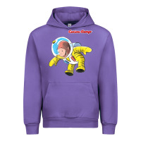 Tulip curious george happy astronaut portrait t shirt Urban Hoodie - linhVisuals