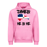 Fuchsia Pink dimelo ke lo ke dominican republic shirt for men woman kids t shirt Urban Hoodie - linhVisuals