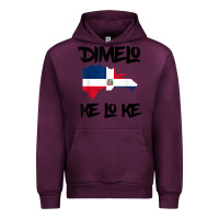 Mauve Wine dimelo ke lo ke dominican republic shirt for men woman kids t shirt Urban Hoodie - linhVisuals