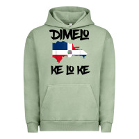 Pigment Oil Green dimelo ke lo ke dominican republic shirt for men woman kids t shirt Urban Hoodie - linhVisuals