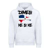 White dimelo ke lo ke dominican republic shirt for men woman kids t shirt Urban Hoodie - linhVisuals