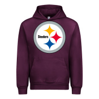 Mauve Wine pittsburgh SPORT Urban Hoodie - linhVisuals
