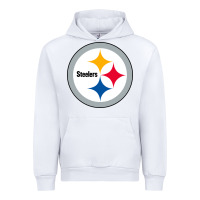 White pittsburgh SPORT Urban Hoodie - linhVisuals