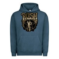 Pigment Midnight Navy Rush grey Urban Hoodie - linhVisuals